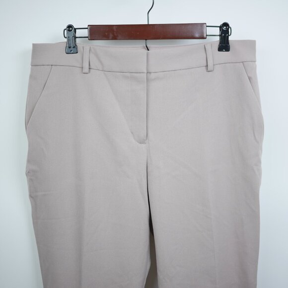 EXPRESS Women's 14 Blue & pink LOT OF 2 PAIRS Slacks Columnist Fit ankle pants - Picture 3 of 16